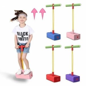 Foam Pogo Jumper for Kids Kids Fun Jumping Stick Bouncy Jumping Toy Kids Indoor Outdoor Games